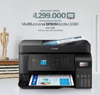 Olímpica Multifuncional EPSON Ecota L5590 4 en 1 Wifi oferta