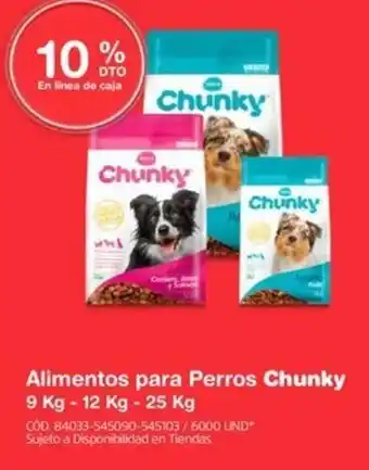 Makro Alimentos para Perros Chunky 9kg - 12kg - 25kg oferta