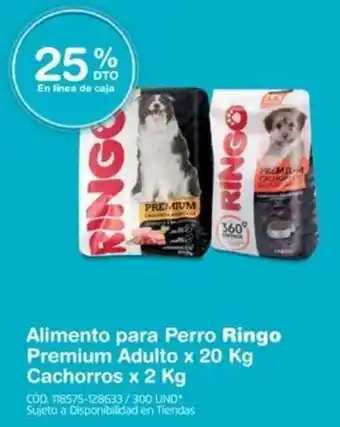 Makro Alimento para Perro Ringo Premium Adulto x 20 Kg Cachorros x 2 Kg oferta