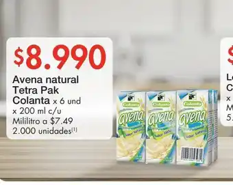 Metro Avena colanta oferta