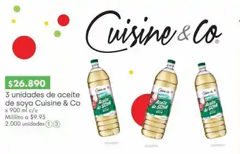 Jumbo Aceite cuisine & co x 900ml x 3un oferta