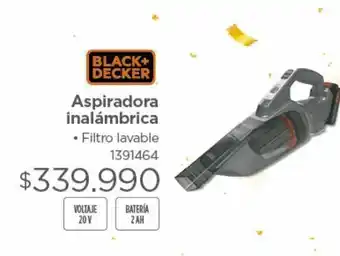 Easy Aspiradora inalámbrica black&decker oferta
