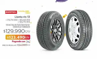 Easy Llanta sunfull rin 13 oferta