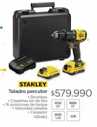 Easy Taladro percutor stanley oferta