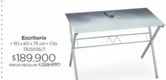 Easy Escritorio 110 x 60 x 75 cm oferta
