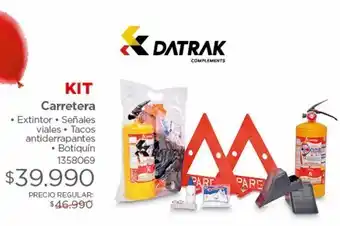 Easy Kit carretera basico 4 elemen datrak oferta