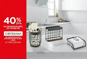 Easy COTIDIANA EN ORGANIZADORES DE COCINA MK oferta