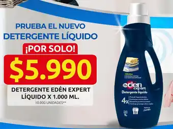 Ara DETERGENTE EDÉN EXPERT LÍQUIDO X 1.000 ML. oferta