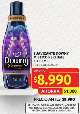 Ara SUAVIZANTE DOWNY MISTICO PERFUME X 450 ML. oferta