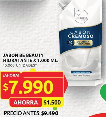 Ara JABÓN BE BEAUTY HIDRATANTE X 1.000 ML. oferta