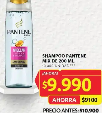 Ara SHAMPOO PANTENE MIX DE 200 ML. 10.000 UNIDADES* oferta