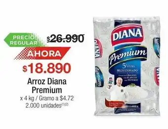Jumbo Arroz diana premium x 4 kg oferta