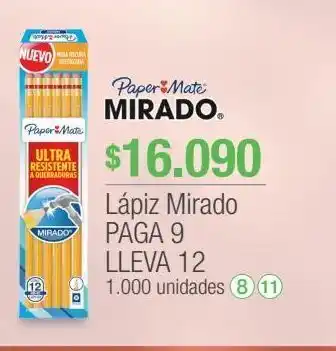 Jumbo Lápiz mirado paga 9 lleva 12 oferta