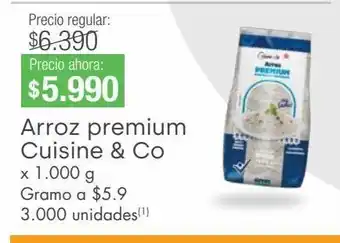 Jumbo Arroz premium cuisine & co x 1000g oferta