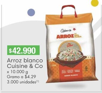Jumbo Arroz blanco cuisine & co oferta