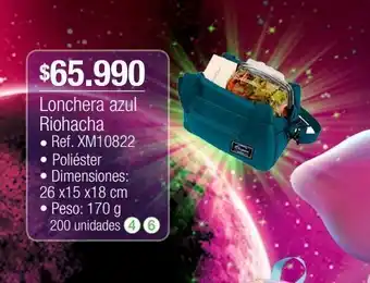 Jumbo Lonchera azul riohacha oferta