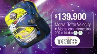 Jumbo Morral totto velocity • morral con interacción oferta