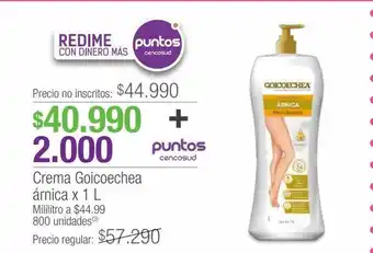 Jumbo Crema goicoechea árnica x 1l oferta