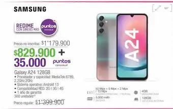 Jumbo Celular samsung galaxy a24 oferta