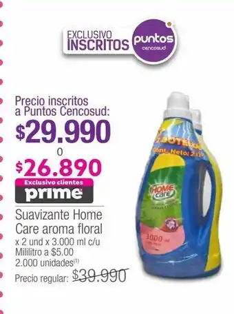 Jumbo Suavizante home care oferta