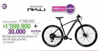 Jumbo Bicicleta para hombre rali pro-r10 oferta