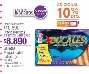 Jumbo Galletas ducales x 588g oferta