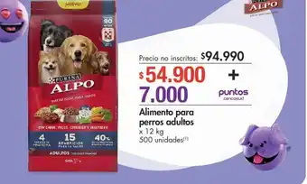 Metro Alimento para perros adultos x 12 kg oferta