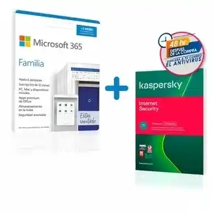 Alkomprar Pin Microsoft Office 365 Familia 15 Meses + Antivirus Internet Security 3 Dis - 1 año oferta