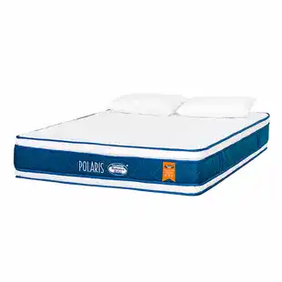 Alkomprar Colchón ROMANCE RELAX Doble Espuma Polaris 140 x 190 x 28 cm + 2 Almohadas Siliconadas oferta