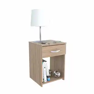 Alkomprar Mesa de Noche INVAL un Cajon Cádiz Miel oferta