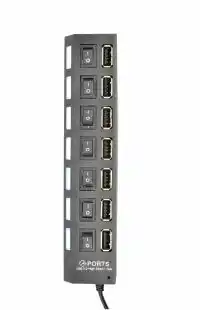 Claro Hub Usb 2.0 Switch X7 Jaltech HUB5 oferta