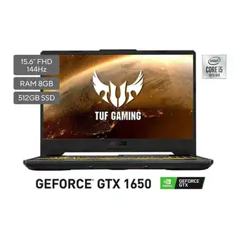 Falabella Portátil Gamer Asus Tuf Gaming 15.6 Pulgadas Intel Core i5 8GB 512GB oferta