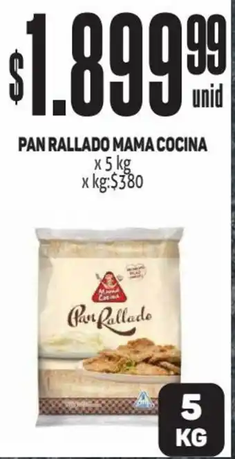 Makro PAN RALLADO MAMA COCINA x 5 kg oferta