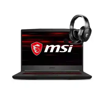 Falabella Portátil gamer msi gf65 thin + diadema gamer msi oferta