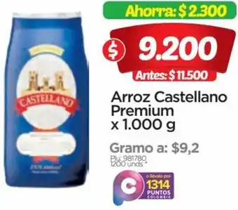 Surtimax Arroz Castellano Premium x 1000g oferta