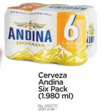 Surtimax Cerveza Andina Six Pack (1.980 ml) oferta