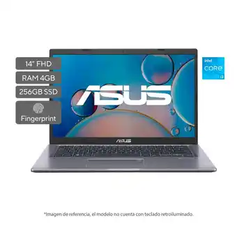 Falabella Portátil Asus X415EA 14 Pulgadas Intel Core i3 4GB 128GB oferta