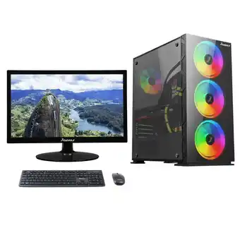 Falabella Computador janus ryzen 5-2600 linux ram 8gb 22" oferta