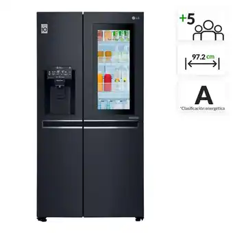 Falabella Nevecón LG Side by Side 592 lt Door in Door LS65SXTXAMCCCLM oferta
