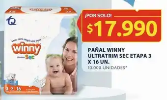 Ara PAÑAL WINNY ULTRATRIM SEC ETAPA 3 X 16 UN. oferta