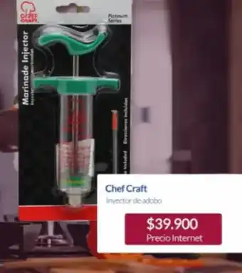 Homecenter Chef Craft Inyector de adobo oferta