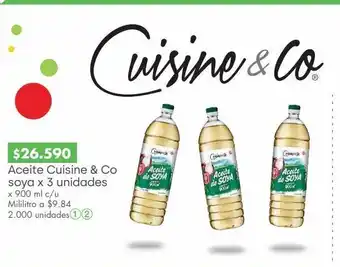 Jumbo Aceite cuisine & co soya x 3un oferta