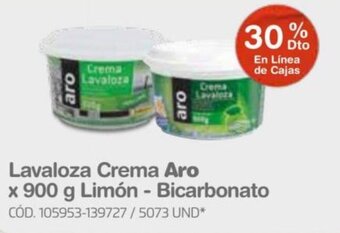 Makro Lavaloza Crema Aro x 900 g Limón - Bicarbonato oferta