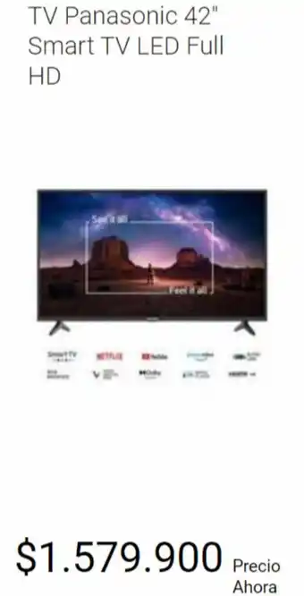 Claro TV Panasonic 42" Smart TV LED Full HD oferta