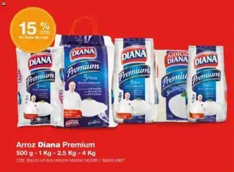 Makro Arroz Diana Premium 500 g - 1 kg - 2.5 kg - 4 kg oferta