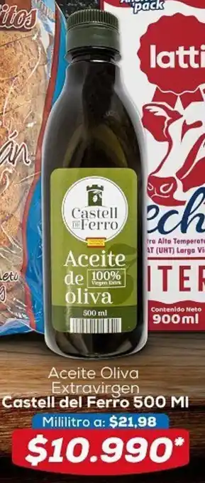 Tiendas D1 Aceite Oliva Extravirgen Castell del Ferro 500 MI oferta