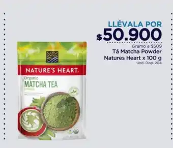 FarmaTodo Ta Matcha Powder Natures Heart x 100g oferta