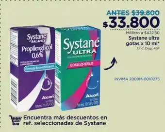 FarmaTodo Systane Ultra Gotas x 10 ml oferta