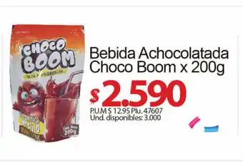 Caribe Supermercados Bebida Achocolatada Choco Boom x 200g oferta