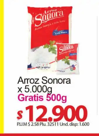 Arroz Sonora x 5000g